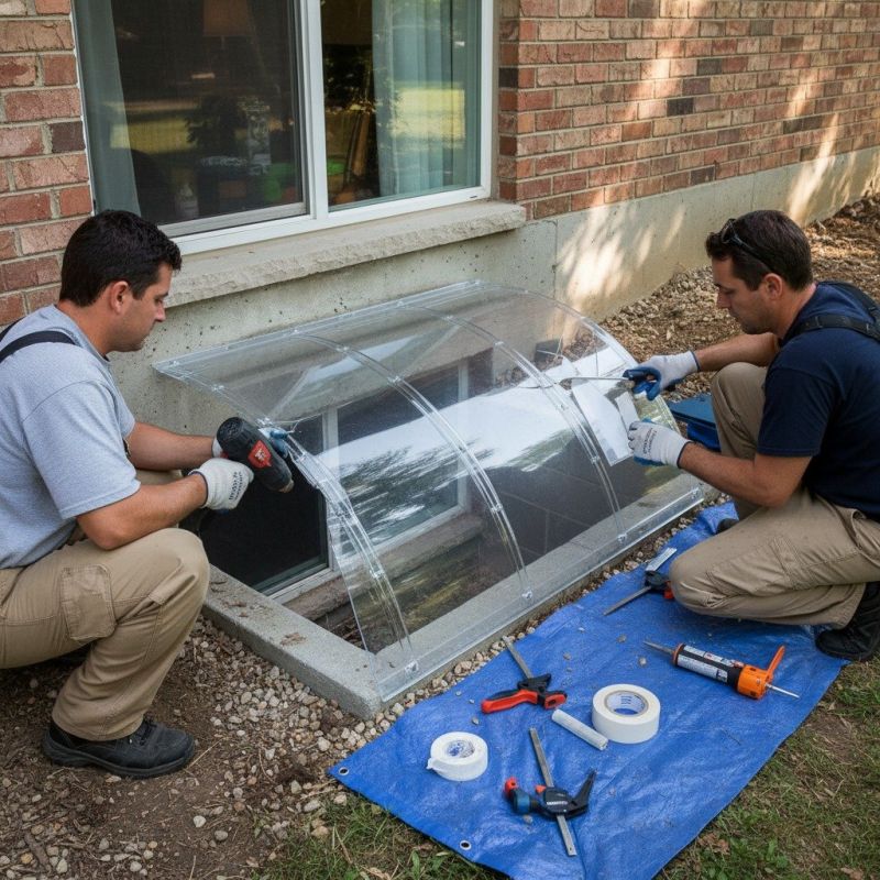 Window Well Cover Installation in Denver, CO
