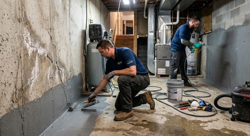 Basement Concrete Sealing in Birmingham, AL