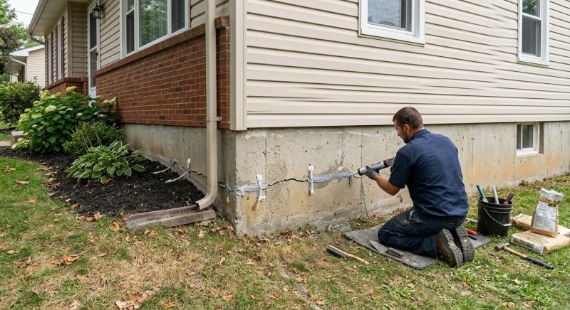 Basement Crack Repair in Columbus, OH