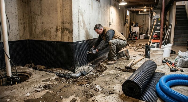 Basement Waterproofing in Birmingham, AL