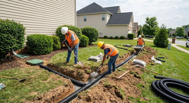 Drain Line Installation in Tuscaloosa, AL