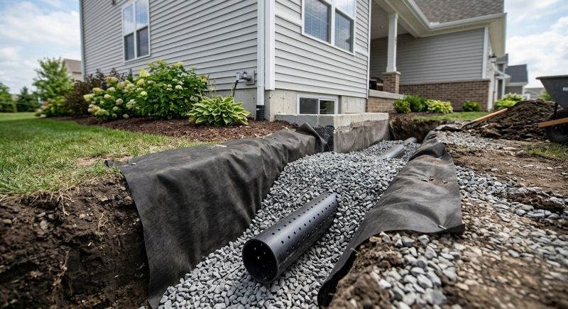 Driveway Drainage Installation in Tuscaloosa, AL
