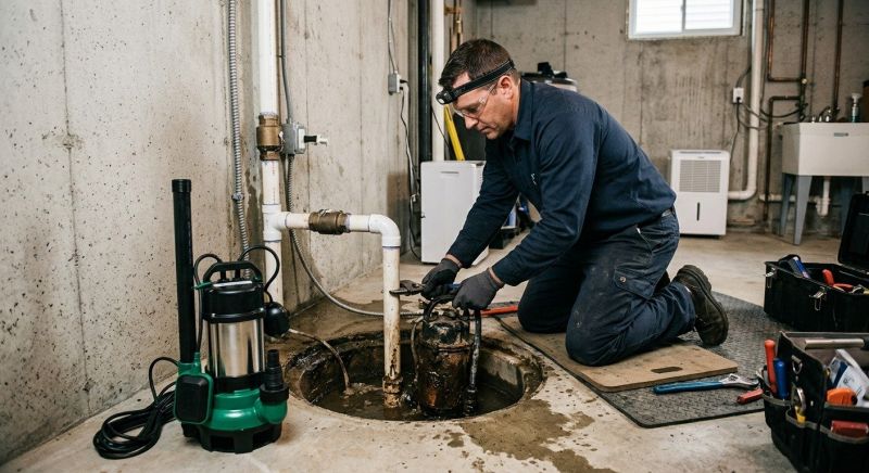 Ejector Pump Installation in Manchester, NH