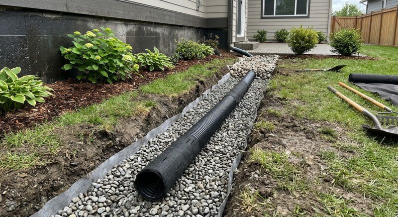 French Drain Repair in Tuscaloosa, AL