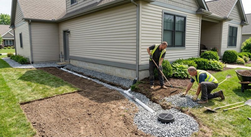 French Drain Replacement in Tuscaloosa, AL