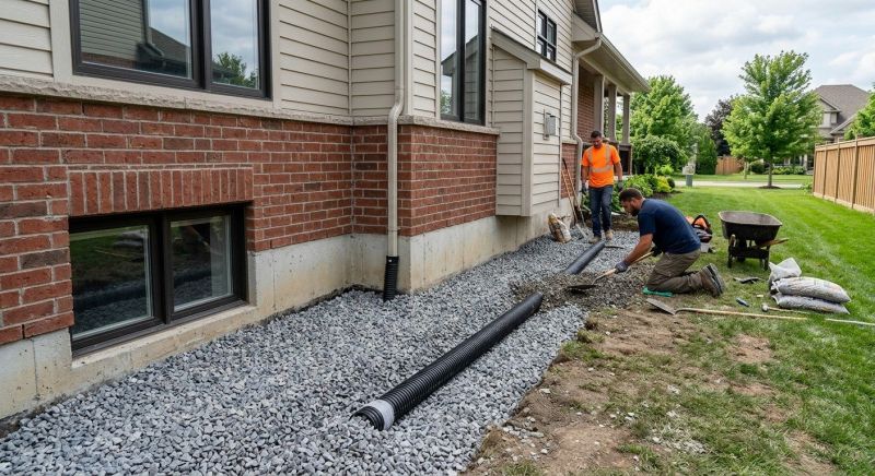 French Drain Service in Tuscaloosa, AL