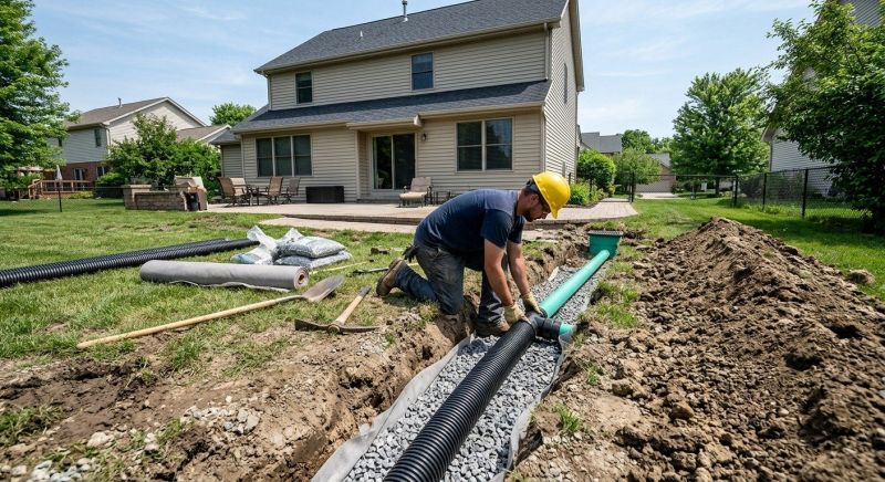House Drainage Installation in Tuscaloosa, AL