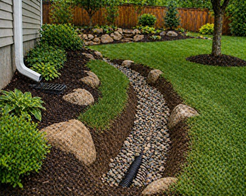 Landscape Drainage in Tuscaloosa, AL