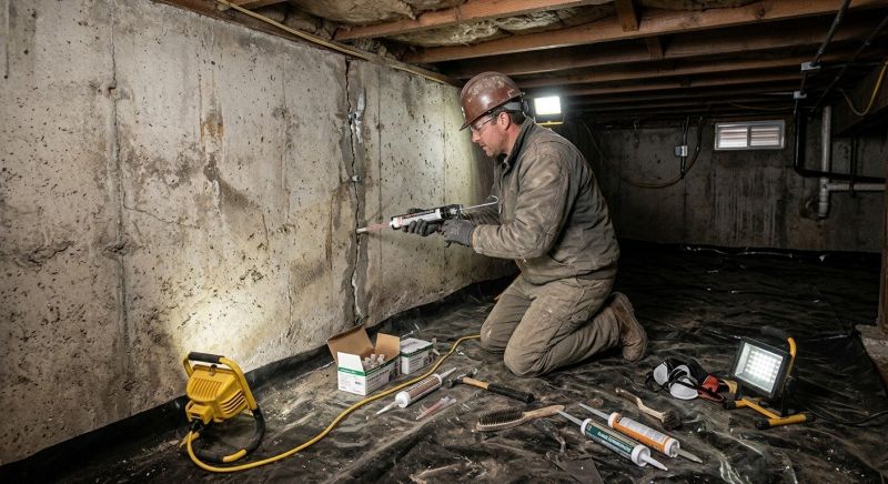 Leaking Foundation Repair in Columbus, OH