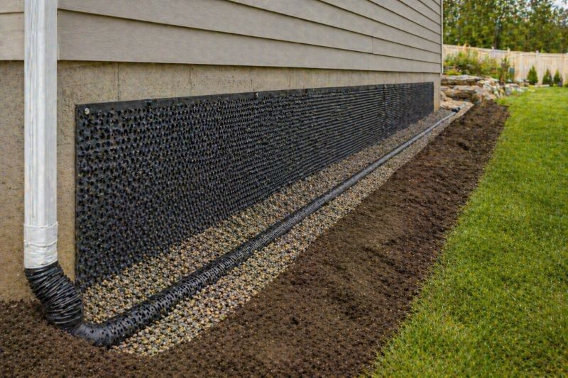 Perimeter Drain Construction in Tuscaloosa, AL