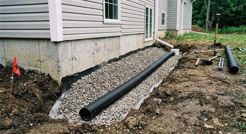 Perimeter Drain Construction in Tuscaloosa, AL