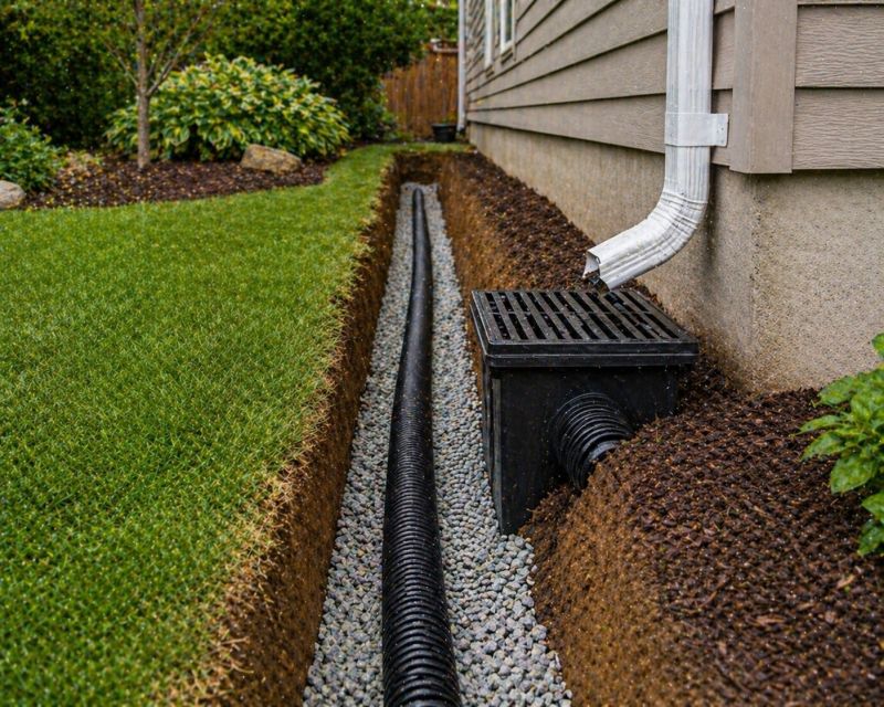 Rainwater Drain Installation in Tuscaloosa, AL