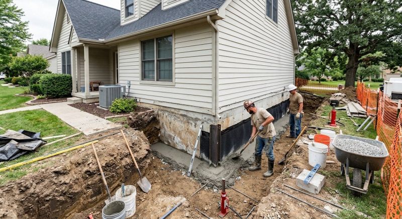 Slab Foundation Repair in Columbus, OH