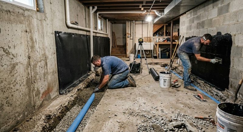 Wet Basement Repair in Tuscaloosa, AL