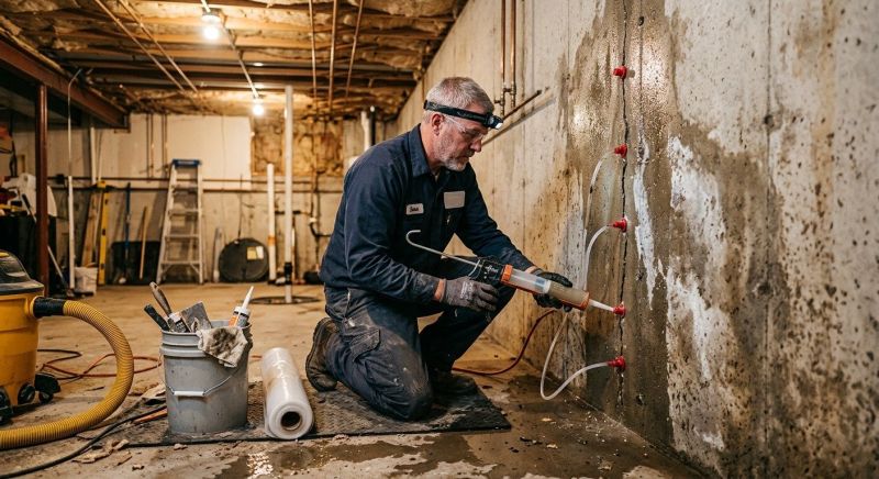 Wet Basement Solutions in Sarasota, FL