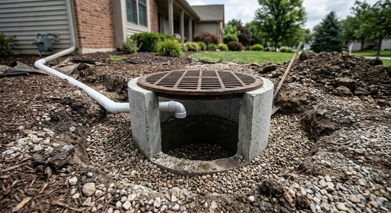 Yard Dry Well Installation in Birmingham, AL